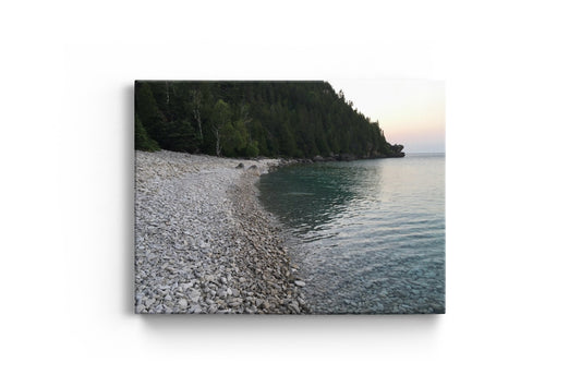 Clear Water White Pebble Beach